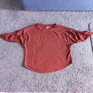 Max Studio Women’s Red Knit Top - size L